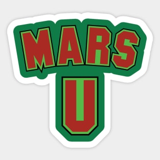 MARS U Sticker